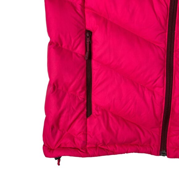 Mountain Hardware Women's Ratio Duck Down Full Zip Vest in Magenta Pink Size M - Picture 2 of 8